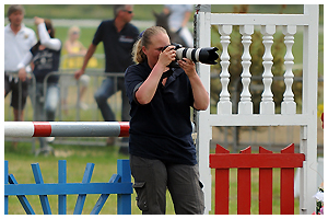 Sandra Berkenpas in actie